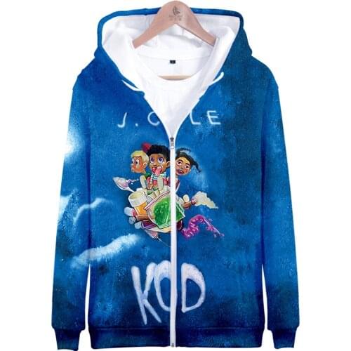 J Cole hoodies King Cole Dreamville sweatshirt men women hip hop KOD hoodie streetwear sweatshirts long sleeve Jacket clothes