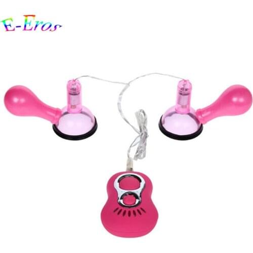 ORISSI Sex Products For Women Breast Pump Vibrating Nipple Vibrator With Sucker Adult Novelty Erotic Sex Toys