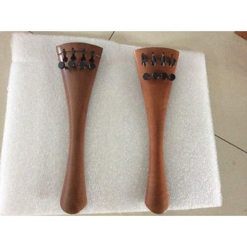 Cello parts-2pcs of natural Jujube cello tailpiece 4/4 size