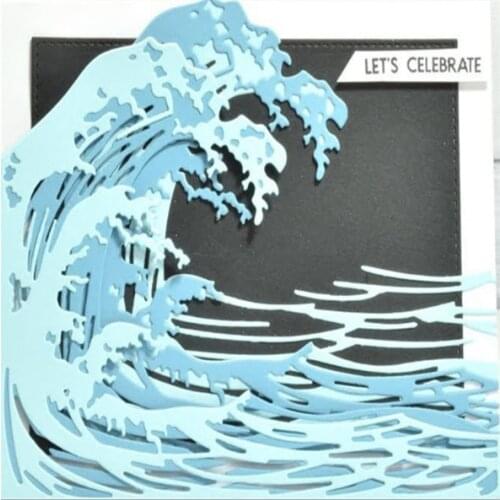 Wave Dies Frame Metal Cutting Dies for Card Making Scrapbooking Making Embossing Cuts Stencil Craft New 2019 for Dies