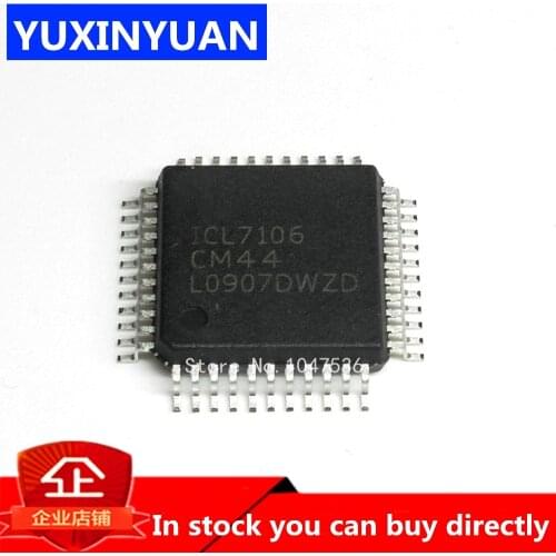 YUXINYUAN 1pcs ICL7106 ICL7106CM44 QFP44 Can be purchased directly