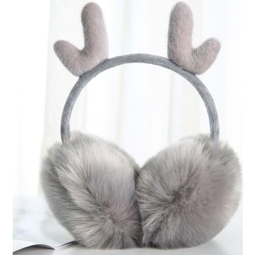 Chrismas Warm Women Earmuffs Cute Ear-cap Autumn Winter Outdoor Riding Keep Warm Earflap