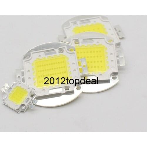 12V - 15V 10W 20W 30W 50W High Power Integrated COB LED Lamp Diode SMD White Light DIY Floodlight Spot Bulb