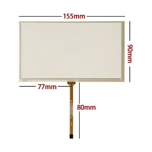155*90 6.5 inch touch screen for car dvd gps Resistance touch screen