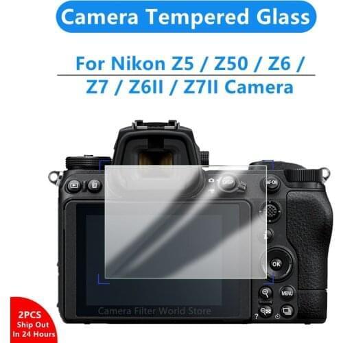 2PCS Z5 ZFC / Zfc Camera Glass Tempered Glass for Nikon Z5 Z50 Z6 Z7 Z6II Z7II Protective Film Ultra Thin Screen Protector