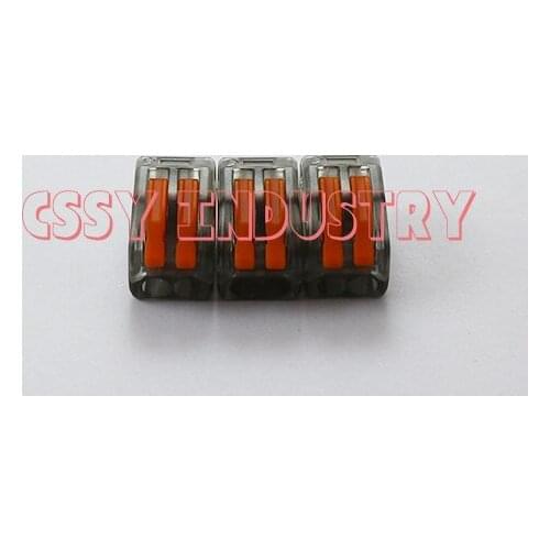 30PCS/LOT 418 Terminal Block Lever Lock Clamp (412 413 415) Universal Compact Wire Wiring Connector