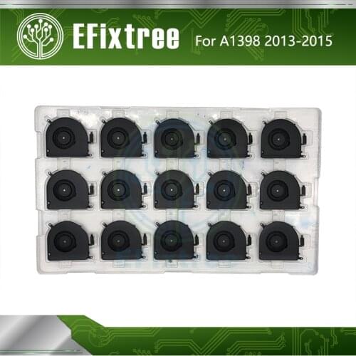 5 Pairs/Lot A1398 Fan Set CPU Cooling Fan Left + Right Set For Macbook Pro Retina 15'' Cooler Fans 2013-2015 923-0668 923-0669