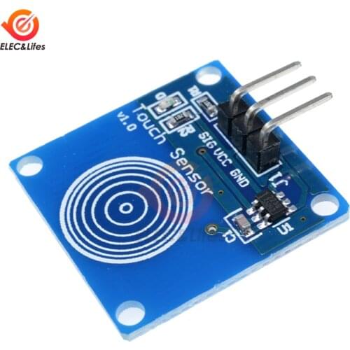 5PCS Single Channel TTP223B Digital Touch Sensor Capacitive Touch Switch Module V1.0 for Arduino DIY Kit