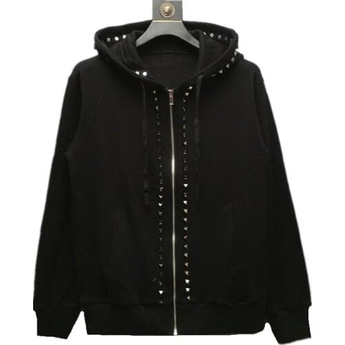 ABOORUN Men's Zip Hoodies
