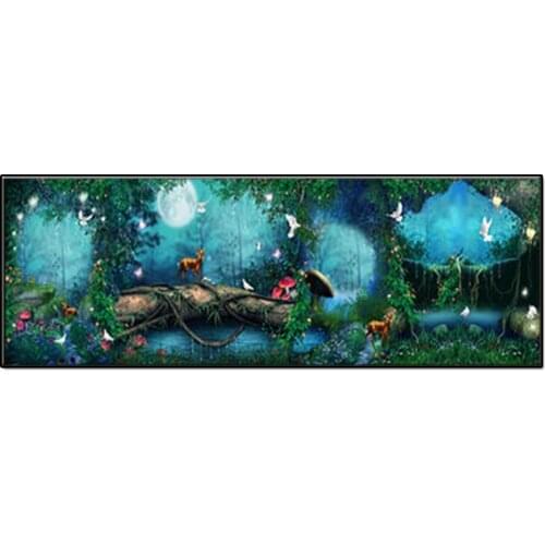 5D DIY Diamond Painting Romantic dream forest landscape Picture Of Rhinestones full Diamond Embroidery Mosaic Home Decor A724