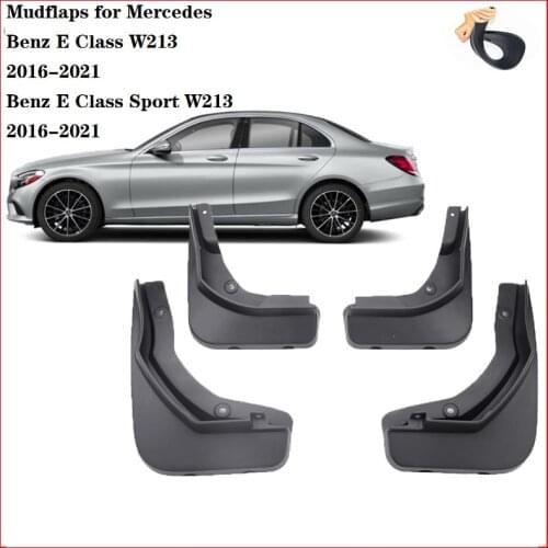 Mudflaps for Mercedes Benz E Class W213 2016-2021 Benz E Class SPORT W213 2016-2021 Fender Mud Guard Splash Flap Mudguards