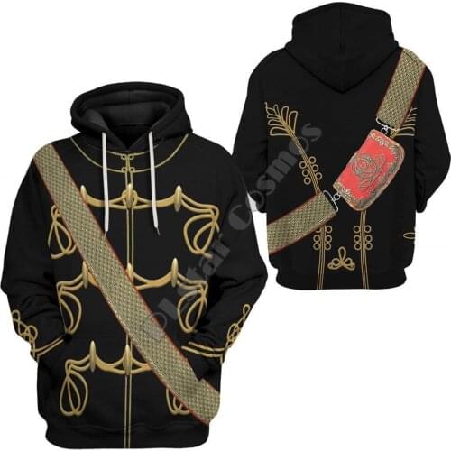 7th Hussars 3D Printed Men For Women hoodies Harajuku Streetwear Fashion Sweatshirts Jacket Cosplay Costumes