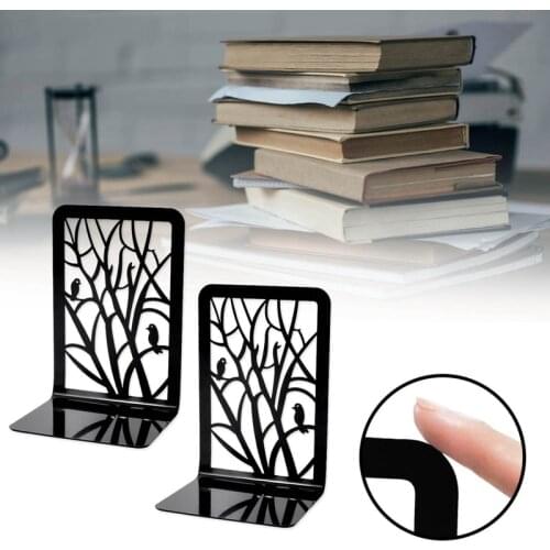 Creative Bookcase Bookholder 17.5 * 12 * 9cm / Student Iron Bookstand 4 Styles Desktop Supplies Student Gifts 2pc/set