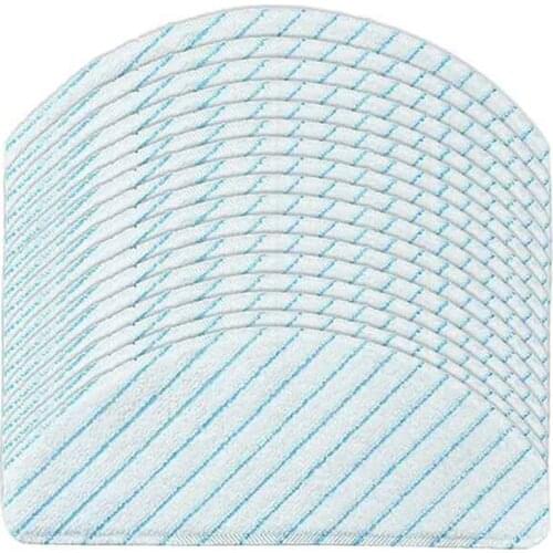 120Pcs Microfiber Mopping Pads For ECOVACS DEEBOT OZMO T8 T9 AIVI Vacuum Cleaner Washable Mop Cloth Rags