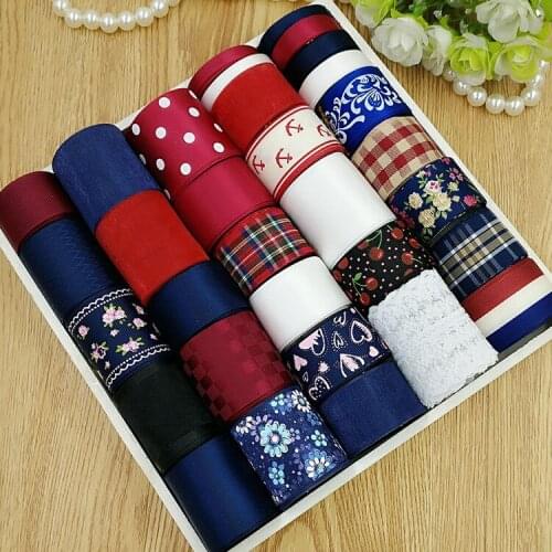 Ribbon Ribbon DIY Handmade Hair Accessories Kit Set Korea Bow Tie Hairpin Accessories(32meters )
