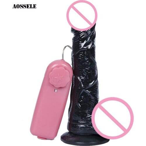 Multispeed Vibrating Dildo Realistic Big penis Sex Toys for Women Men Suction Cup Dildos Vibrator Female Masturbation Erotic Toy
