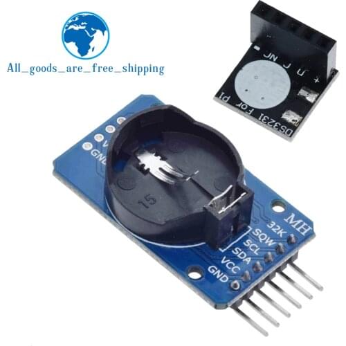 DS3231 AT24C32 IIC Module Precision Clock Module DS3231SN Memory module DS3231 mini module Real Time 3.3V/5V For Raspberry Pi