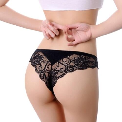 2016 New Floral Lace Panties Women Underwear Briefs Cotton Tangas Brazilian Calcinha Bragas Sexy Lingerie Bragas Thongs G String