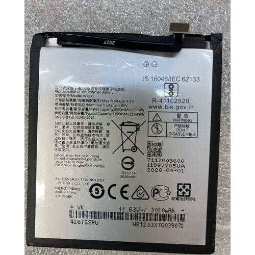 HST New Battery 3100mAh WT330 Battery For Nokia 4.2 42 WT 330 Nokia4.2 Phone Bateries