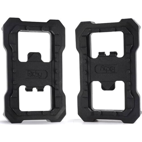 Bicicleta pedal anti-skid mtb bicicleta clipless pedal plataforma adaptador converter para m520 m8000 m9000 bicicleta clip pedal