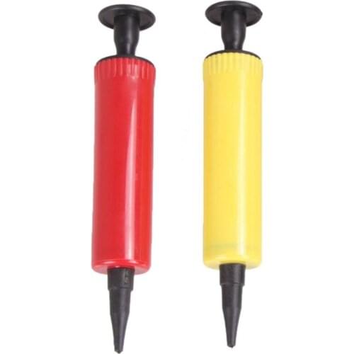 Mini Balls Pump Balloon Accessories Inflator Hand Push Air Pump Two Kinds Of Needles Party Supplies Portable Foil Ballon Pump