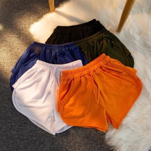 Womens Shorts Casual Shorts Women 2021 Summer Shorts Elastic Pack Hip Sports Hot Pants Tight Ladies Beach Outdoor Home Shorts