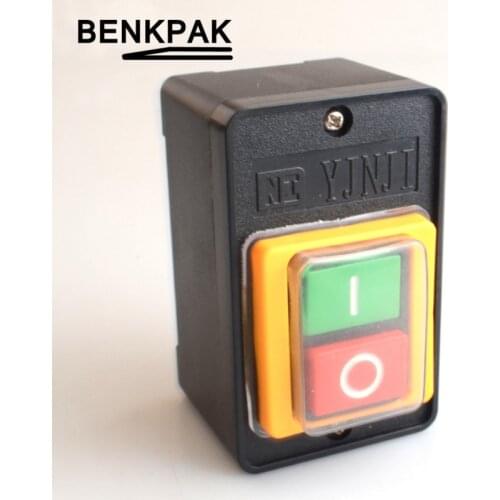 Waterproof I/O Push Button Self Locking Switch 10A