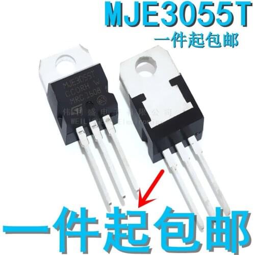 10PCS/LOT Mje3055t Mje3055 3055t PN Power Transistor TO-220 Brand New Spot