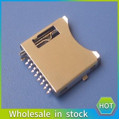 100% NEW 20Pcs TransFlash TF Micro SD Card Socket Plug Adapter Connector part