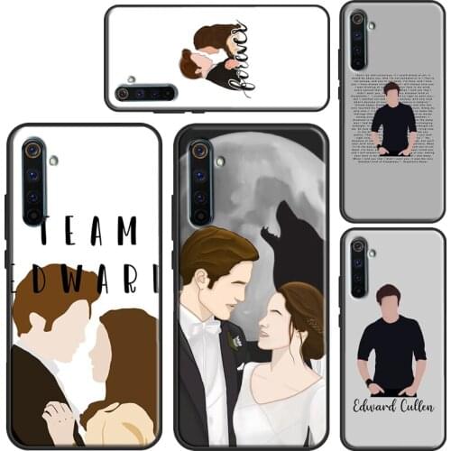 Twilight Edward Cullen Bella For OnePlus 9 9Pro 7 8 8Pro 8T 9R Case For Realme 8 7 6 Pro Q3 C3 C11 C15 C21 GT Neo Cover