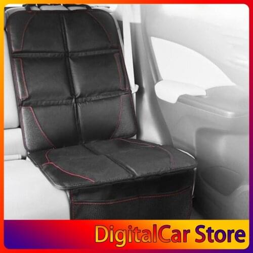 Car Seat Cover Oxford Pu Leather Car Seat Protector Mats Child Baby Pads Seat Protective Mat For Baby Kids Protection Cushion