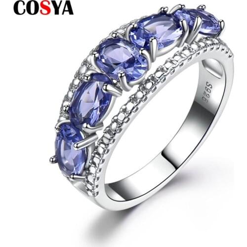 COSYA Rings With Semi-precious Stones
