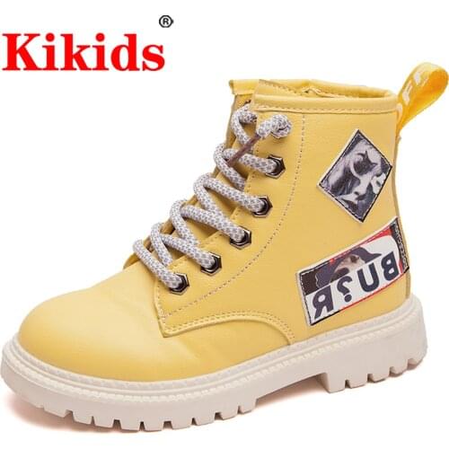 KIKIDS Shoes Boys Sneaker Boys Girl Sneaker 2020 Spring Autumn Shoes Children Toddler Baby Soft Boots Hook Walk Kid Winter Boots