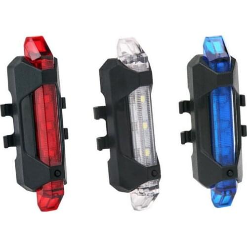 USB Rechargeable Bike Light Front Back Rear Tail Lights Cycling Safety Warning Light Waterproof Bicycle Lamp Flashlight Hot Sale