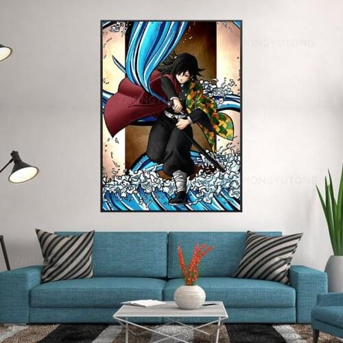 Breath Of Water Art Canvas Poster Home Decor Painting Wallpaper Decorative Wall Picture For Living Room