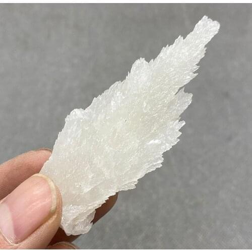 Natural White stepped Calcite mineral specimen stones and crystals healing crystals quartz gemstones free shipping