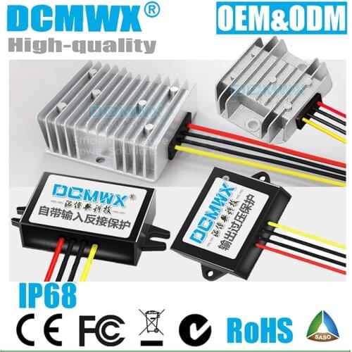 DC 36V 48V to 6V step-down power converter car Battery or switching power supply buck input 30V-58V output 6V Constant voltage
