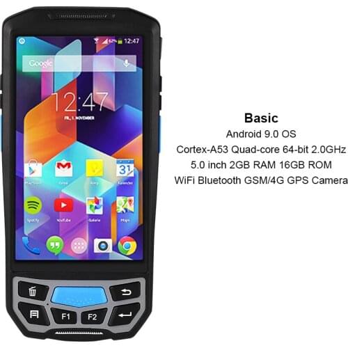 Handheld Data Collector RFID Reader And UHF Data Rreader Android PDA RT90