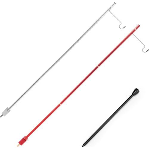 Outdoor Camping Picnic Portable Light Pole Lamp Pole Travel Aluminum Alloy Foldable Camping Tent Lantern Light Pole Steel Nail