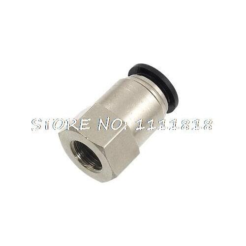 Straight Quick Connectors Pneumatic Fitting 12mm x 1/4" PT Female Thread