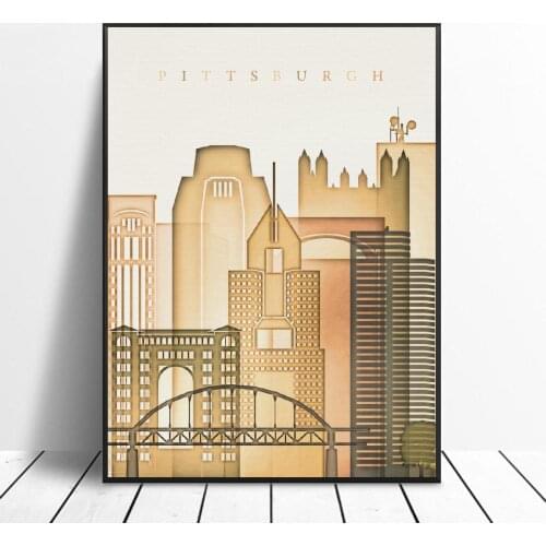 Raleigh North Carolina Canvas Print Wall Art Poster Picture Modern Bedroom Living Room Decoration No Frame