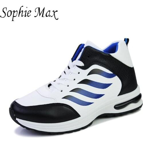 Sophie max sport men basketball shoes high-top competitions sports boots wear-resistant athletic training sneakers 201508