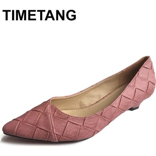 TIMETANG New Sexy Pointed toe High Heels Women Heeled Shoes Fashion Womens Office Ladies Brand Shoes Low Heels C185