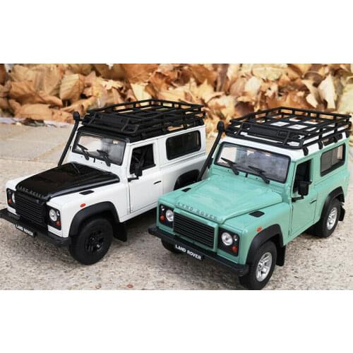 WELLY 1:24 For Land Rover Defender Diecast Static SUV Car Model Mens Toys GIFT No box