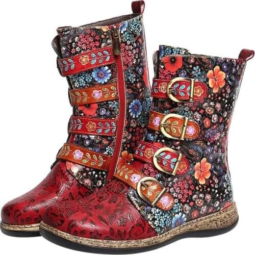 Womens Boots Rain Boots 2022 New Spring and Autumn Single Boots Womens Tube Boots Round Toe British Style Martens Boots Women