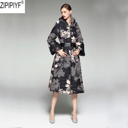 Женские модные пуховики ZIPIPIYF China At AliExpress