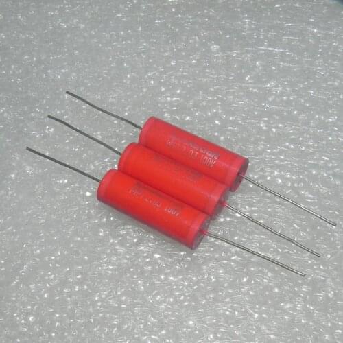 1pcs/1lot US SpeakerCraft Skaff 100V2UF 2.0j 205J 2.0MFD Red Robe Film Capacitor