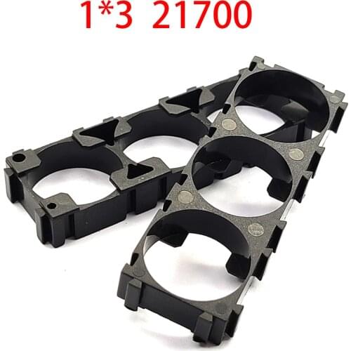 10 Pcs 21700 Battery Holder Bracket Plastic Brackets 21700 Battery Bracket For 21700 Batteries 1*3 DIY