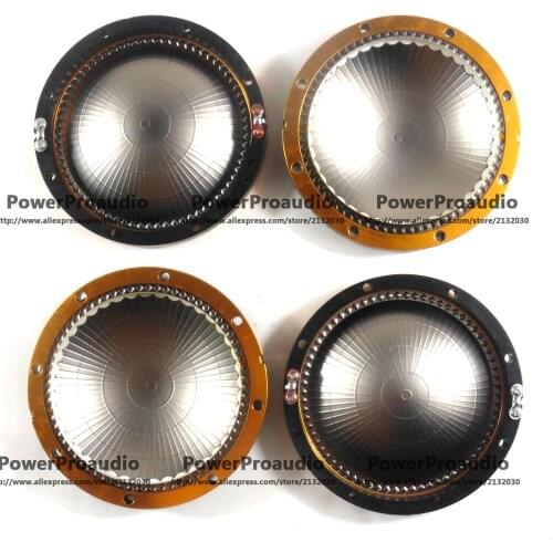 4PCS pure aluminium Flat wire Diaphragm For JBL 2446J 2447J 2445J 2450J 2451J 2452J,16 Ohm Horn Tweeter Driver