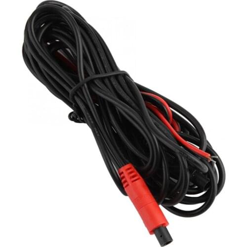4M 4Pin Car Reverse Rear View Parking Camera Video Cable Extension Wire Stable signal transmission Wear-resistant Plug and play